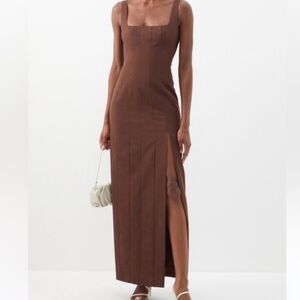 STAUD | Dresses | Gianna Cutout Halter Maxi Dress | Poshmark